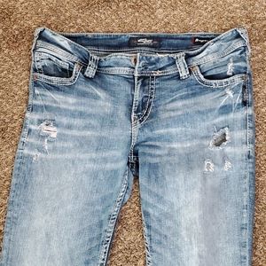 Silver Suki Bootcut Jeans
